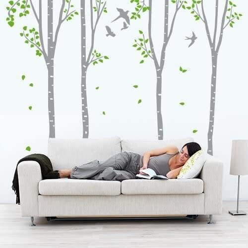 Wall sticker trees-measures 330x236 cm-wall decoration, wall Stickers, Stickers