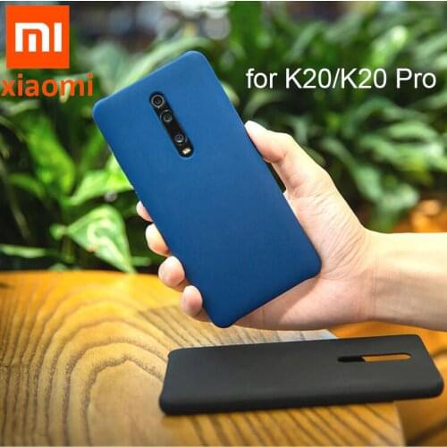 Original Xiaomi Redmi K20 case MI Redmi K20 Pro cover Liquid Silicone rubber soft case for Redmi K 20 pro back cover plain case