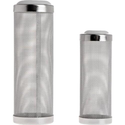 Yuaierchen Stainless Steel Aquarium Filter Net for Shrimp Cylinder Fish Tank Inflow Inlet Supplies