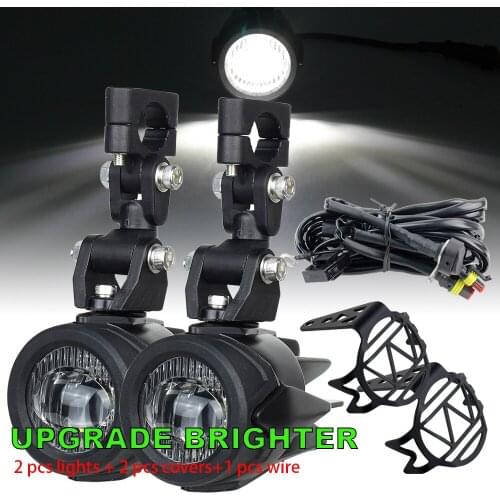 R1200GS 40W Motorcycle LED Fog Lights Auxiliary Assembly for BMW R1200GS F850GS F750GS F 850GS 750GS 1250GS GS LC Adventure