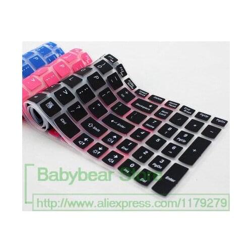 15'' Silicone keyboard cover Protective skin for Lenovo 15.6 inch Erazer Z51 Z51-70 G50-45 Z50-70 Y50-70/G50-45/G50-70/Z50-70