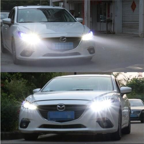 2x Super White H8 H11 CREE Chip 5630SMD LED Fog Light Driving Bulbs For Mazda 3 5 6 xc-5 cx-7 axela atenza