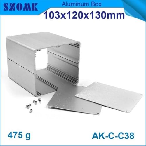 4 pcs/lot aluminium box pcb which in silver color junction box housing for GPS design well sell and nice looking high quality