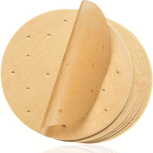 Air Fryer Parchment Paper 200pcs 7.5 Inch Air Fryer Liners, Premium Perforated Parchment Paper Compatible with Philips