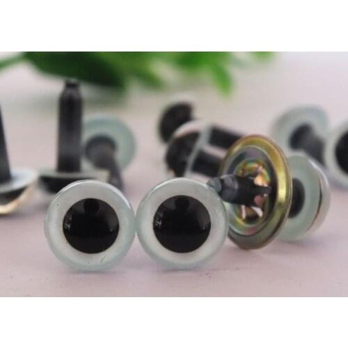 Handmade Accessories Children DIY Toys For Teddy Bear --10.5mm silver gray color safety toy eyes