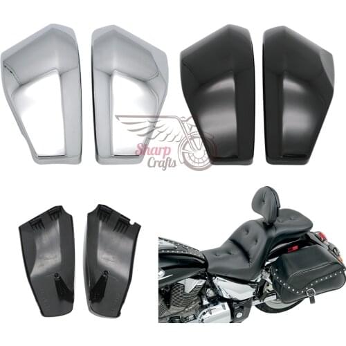 Motorcycle ABS Plastic Battery Side Covers Fairing Caps For Honda VTX1300 VTX 1300 VTX1300C VTX1300R VTX1300S VTX1300T 2003-2009