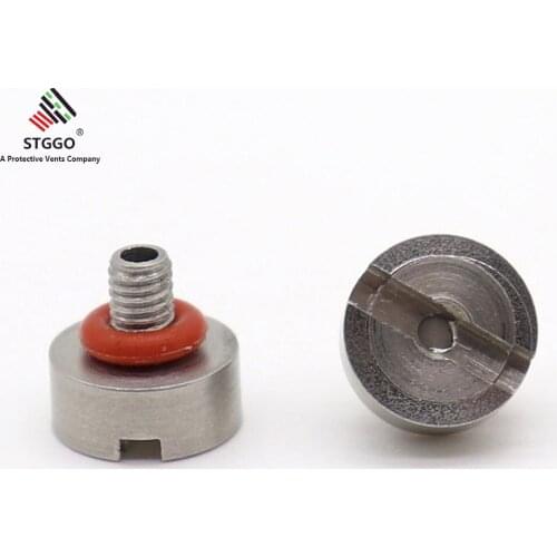 Black Aluminium Alloy Breathable M4*0.7 Protective Vent