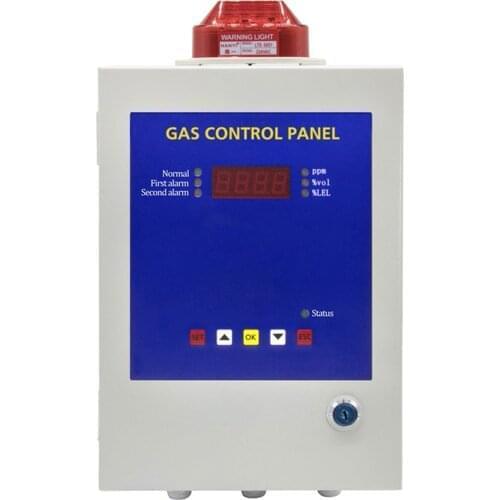 Digital Gas Control Panel BH-50 Sound And Light Alarm for applications where toxic and harmful gases need to be detected