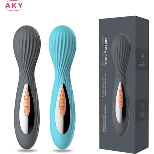 Exotic 10 Modes Stick Dildo Vibrator for Women Female Vagina Clitoris Stimulator Massager Masturbator Sex Products for Adults