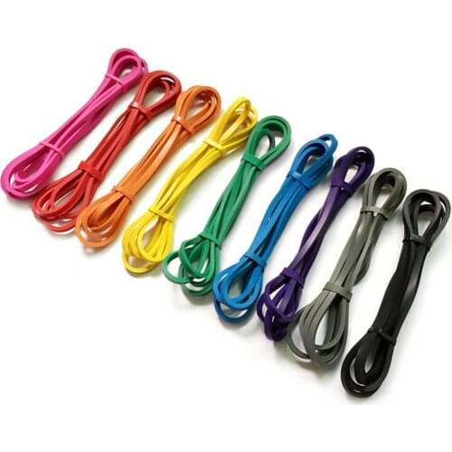 Gym Fitness Equipment Tension Ring Yoga Latex Pull Rope Strength Training Workout Elastic Resistance Band Expander