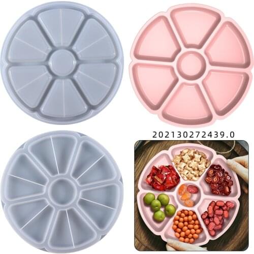Nut Plate Resin Molds Party Fruit Tray Silicone Moulds DIY Epoxy Resin Jewelry Making Home Decoration