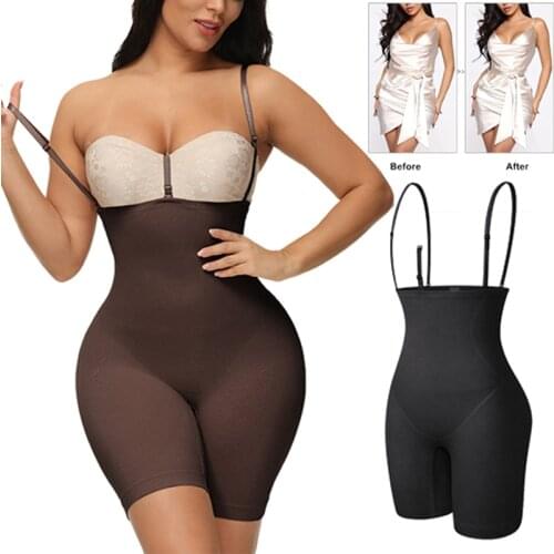 Waist Trainer for Women Shapewear Bodysuit Tummy Contorl Body Shaper Underbust Corset Thigh Slimming Underwear Butt Lifter