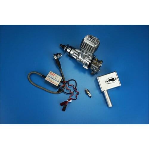 Originele DLE20 Tweetakt Eencilinder Kant Uitlaat 20CC Benzinemotor Rc Vliegtuig Drone