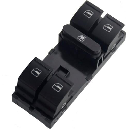 FEELWIND Power Window Master Switch Fit For VW Golf MK5 MK6 For Volkswagen Jetta Passat Tiguan CC 1K4 959 857B 1K4959857