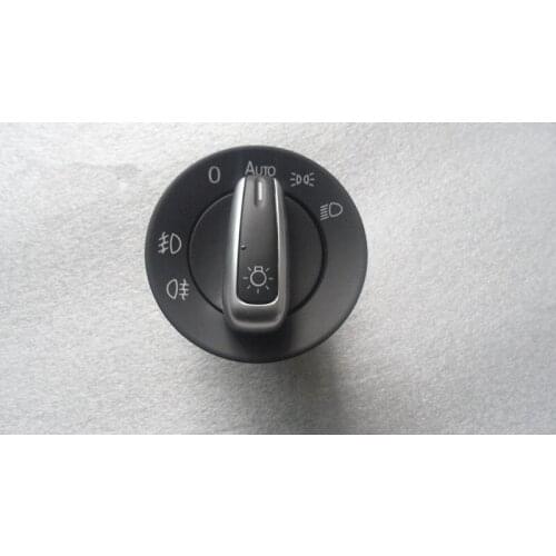OEM Brushed Headlight Switch Fog Lamp Switch for VW Golf 6 MK6 Passat CC B7 Jetta Tiguan 5ND 941 431 B