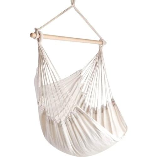 Travel Hanging Hammock Garden Dormitory Bedroom Hanging Chair For Child Adult Swinging Single Safety Chair