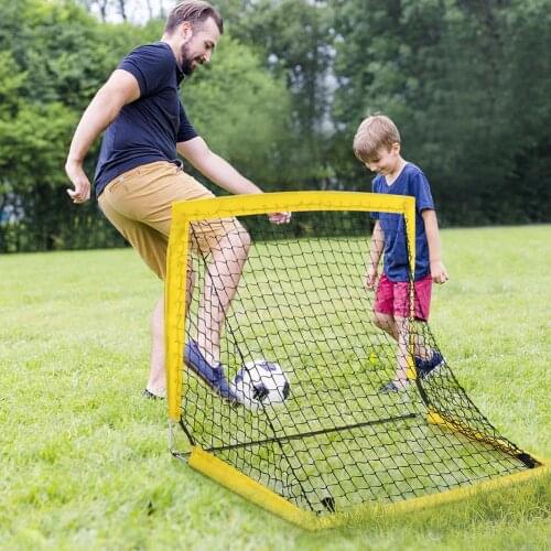 Portable Mini Football Gate Children Kids Soccer Goal Net for Backyard Indoor Toy Soccer Training Equipment