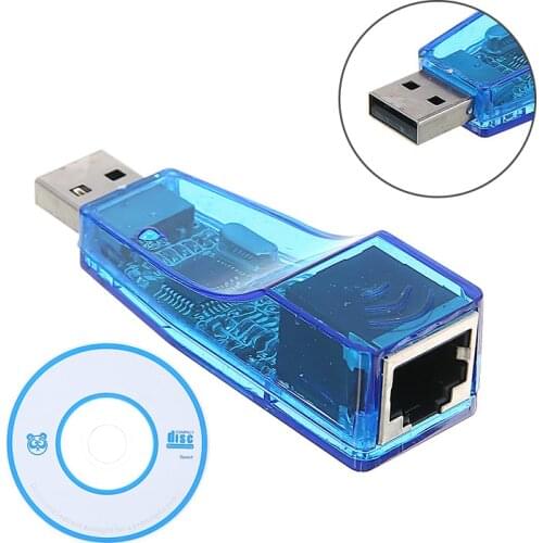 USB 1.0/1.1/2.0 LAN to RJ-45 Ethernet Network Card Adapter Speed 10/100Mbps Ethernet Converter For Laptop PC L6