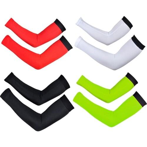 Anti-ultraviolet Cycling Sleeves,Breathable Ice Silk Bike Sleeves,for Mountain Bikes,Bicycles,Driving,Fitness,Sport Accessories