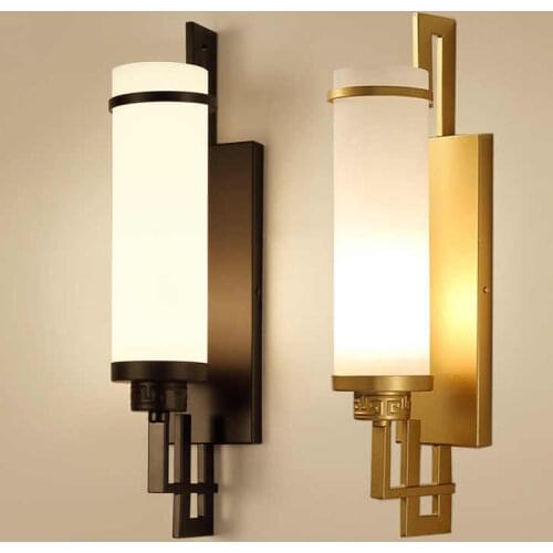 Vintage nicho de parede wood bedroom aisle bedside monkey lamp lampara pared