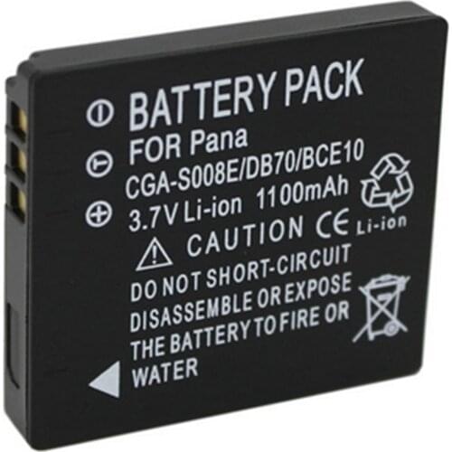 Battery Pack for Leica BPDC6, BP-DC6, BP-DC6-E, BP-DC6-J, BP-DC6-U and Leica C-Lux 2, C-Lux2, C-Lux3, C-Lux 3 Digital Camera