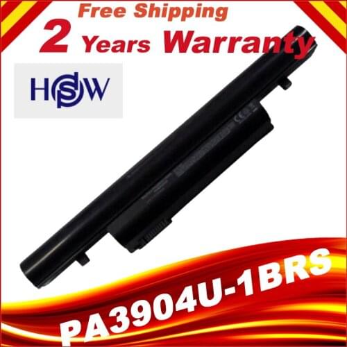 6Cell Battery for Toshiba Satellite R850 Tecra R850 R950 R850-S8550 R850-S8552 R751 R752 PA3905U-1BRS PABAS245 PA3904U