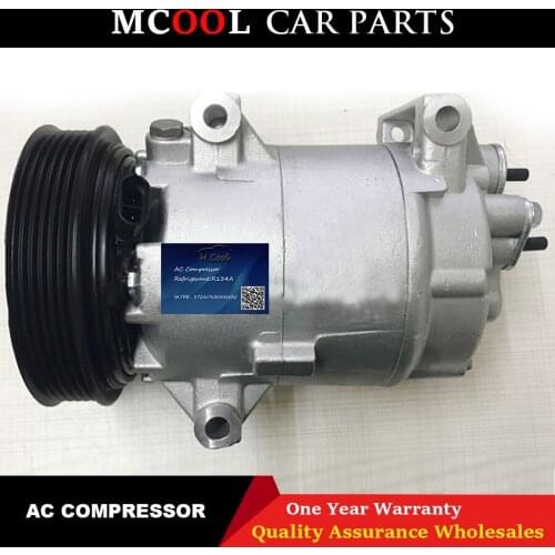 Auto Air Conditioning Compressor AC For Nissan DUALIS J10 JJ10 ALMERA N16 1.5 K9K AC Compressor 1139026 7711135105 8200940837