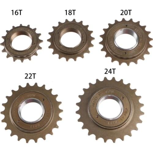 BMX Bike Bicycle 16/18/20/22/24T Tooth Single Speed Freewheel Sprocket Drop Shipping Support
