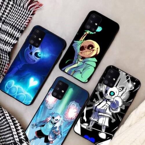 Sans Undertale Skull Boy Phone Case For Samsung Galaxy S8 S9 S10 Plus S10E Note 3 4 5 6 7 8 9 10 Pro Lite cover