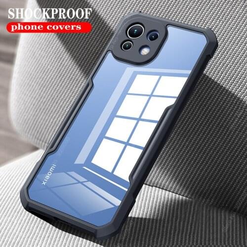Case For Xiaomi Mi 11 , Back Transparent Cover-With Airbag Shockproof Case For Xiaomi Mi 11 ,Mi 11 Case 6.81 inches