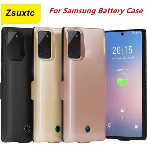 7000Mah Charger Case For Samsung Galaxy S8 Plus S9 S10 S10e Note 8 9 10 20 S20 + Plus S20 S21 Ultra Battery Case Power Bank Case