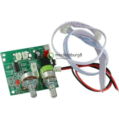 DC 5V 20W 2.1 Channel 3D Surround Digital Stereo Class D Amplifier AMP Board Module For Arduino With Wires -40 TO +85