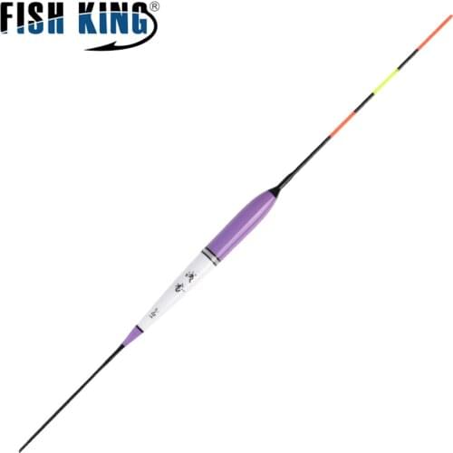 FISH KING 1pcs 24.7cm Fishing Float LED Electric Float Light Luminous Electronic Float Without Battery CR425 For Light Fishing