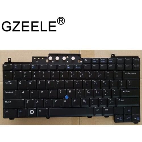 GZEELE English notebook keyboard for DELL for Latitude D620 D630 D631 D820 D830 PP18L laptop keyboard US version
