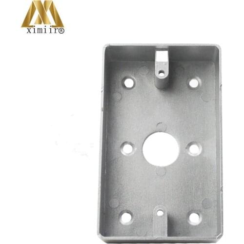 Zinc Alloy Metal Mounting Back Box EB01 For 86 Type Not Touch Switch Suitable For All Access Control Exit Switch Button