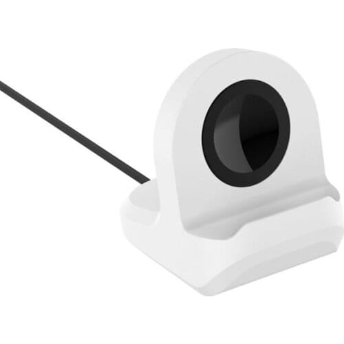 MXLC Universal Silicone Charge Stand Holder Dock for -Samsung -galaxy watch 3 R840 R850 active 1/2 SM-R500 SM-R820 SM-R830