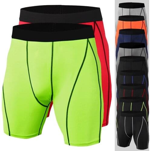 2019 NEW Summer Men Sport Shorts Fitness Bodybuilding Compression Sportswear Gyms Shorts Jogger Training Running Short pants Men
