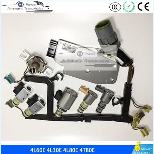 4L60E 4L30E 4L80E 4T80E Original Tested Transmission Control Valve Solenoids with Wire for 93-05 EPC Shift TCC 3-2 PWM 4l60e