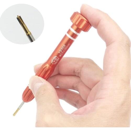 Taiwan YS868 2.5*25*120mm Phillips Screwdriver Middle Protrusion Repair Tools For Motherboard of iphone 4 4S 5 5S 5C 6 6 Plus