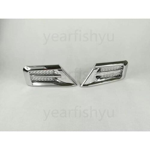 Front Fog Light Lamp Cover Trim Decoration For Toyota Land Cruiser 20162017
