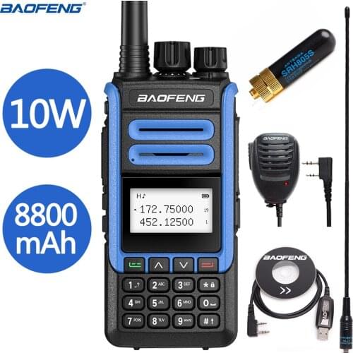 2021 BaoFeng UV-99 Powerful Walkie Talkie Large LCD Display Dual Band CB Radio 30KM Long Range Upgrade of UV-5R Portable Radio