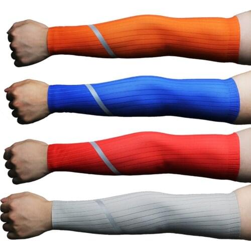 Professional Bicycle Arm Cover Sweat-Absorbent Quick-Drying Breathable Silicone Non-Slip Cover Sports Arm Car Cover Protection