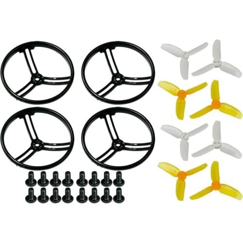 LDARC 2.8 Inch Propeller Protector Prop Guard Bumper All Surround Black fit Mini Tiny Drone Props Hood Cover