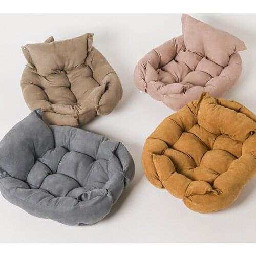 Dropshipping dog bed supplies Multifunctional folding square pet sofa bed dog cat cushion
