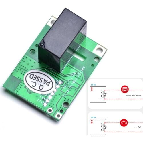 SONOFF RE5V1C - 5V Wifi Inching/Selflock Relay Module Works With Amazon Alexa Google Assistant IFTTT Google Nes 1PCS TSLM1