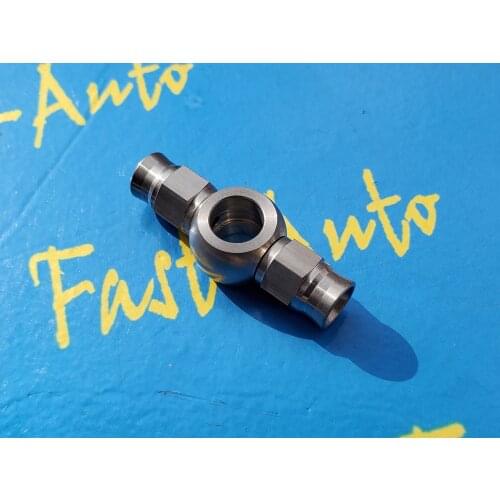 Stainless Steel 10.2mm 3/8 Eye Banjo to Double AN-3 3an an3 ptfe brake Hose Ends Fitting