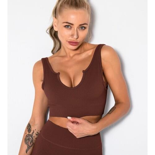 3 Styles Women Yoga Bra Seamless Sports Bra Ladies Quick-drying Bra Shockproof Yoga Running Fitness Bra Fitness Top