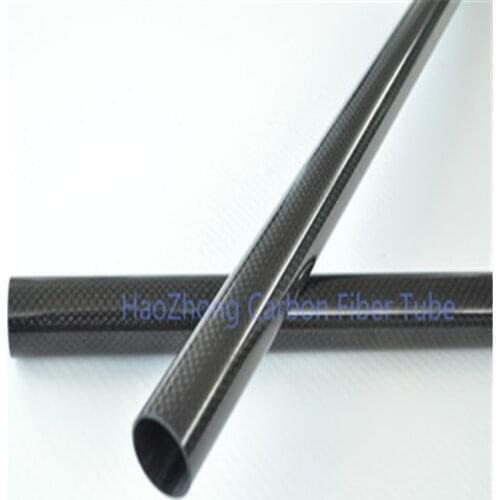 2 pcs 17MM OD x 15MM ID x 1000MM (1m) 100% Roll 3k Carbon Fiber tube / Tubing/shaft, wing tube Quadcopter arm Hexrcopter 17*15