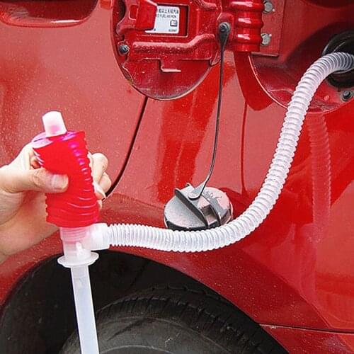 2020 New Arrival Car Liquid Pump Hand Manual Gas Oil Water Liquid Transfer Pump Siphon Hose For Car Motorcyle Truck Useful