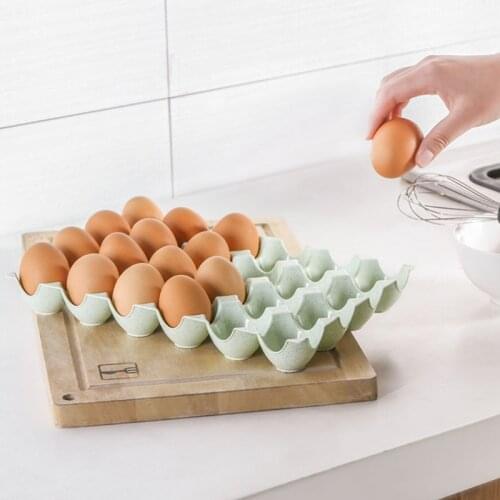 24 grid egg carton container egg storage box storage box bracket can be placed in the kitchen refrigerator freezer 85LA